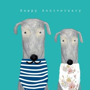 Alice and Marcel Anniversary Card