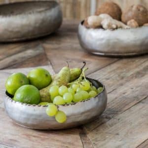 Antique Nickel Bowl