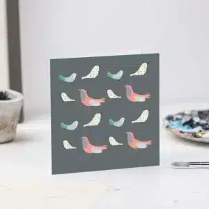 Birds Pattern Card
