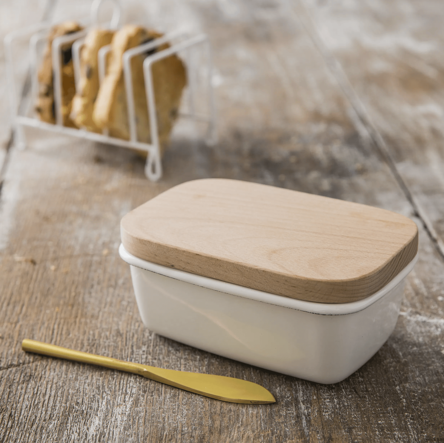 Butter clearance dish enamel
