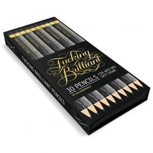 Calligraphuk F*cking Brilliant Pencils