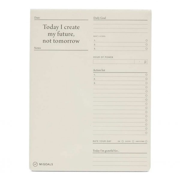 Productivity Desk Pads - Goals Pad