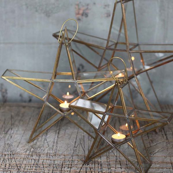 Nkuku Sanwi Standing Star Tealight Holder