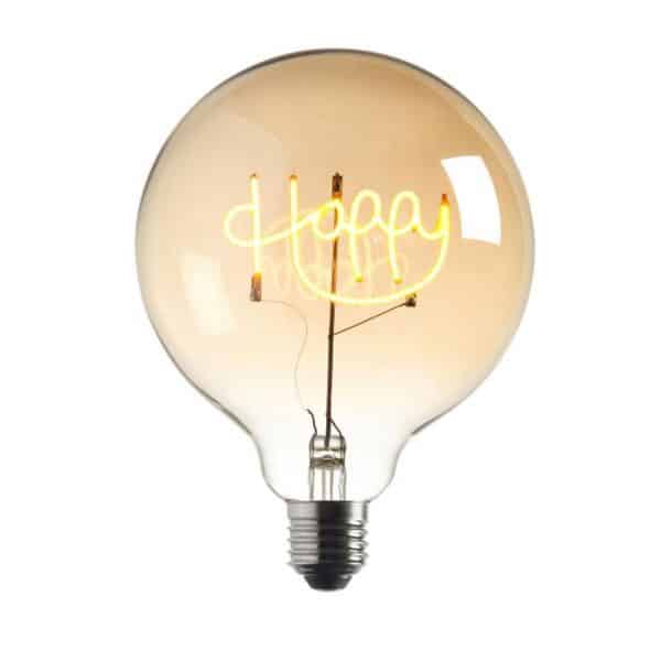 Happy LED Filament Bulb