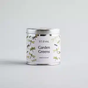 St Eval Nature's Garden Garden Greens - Dragon Fly Scented Candle Tin