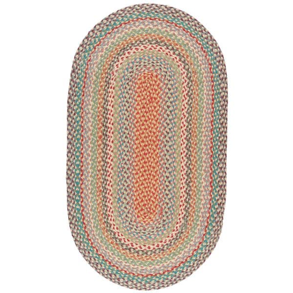 Braided Rug Company - Oval Rug - Carnival