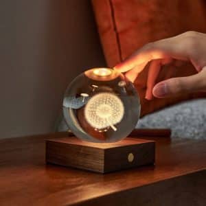 Dandelion Amber Crystal Light