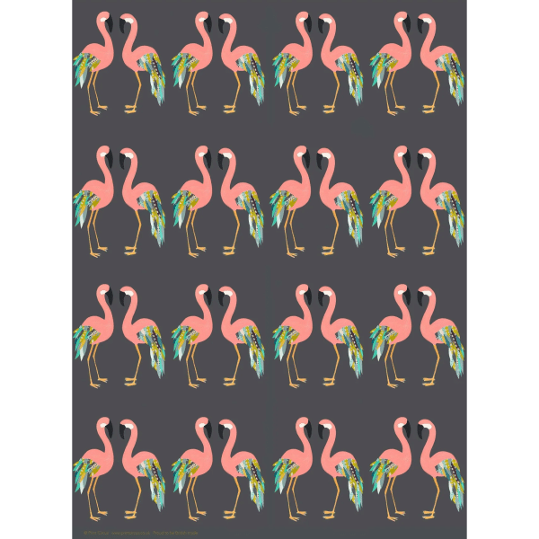 Flamingos Gift Wrap