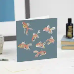 Goldfish Glint Card