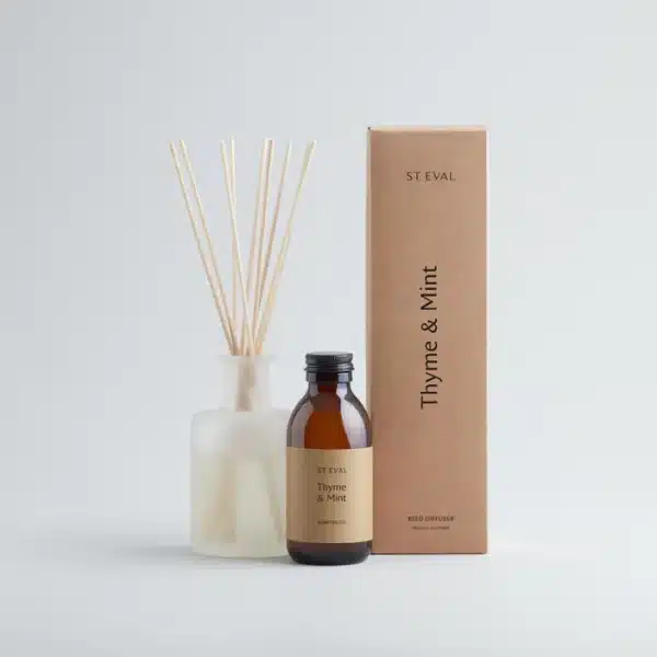 St Eval Thyme & Mint Scented Reed Diffuser