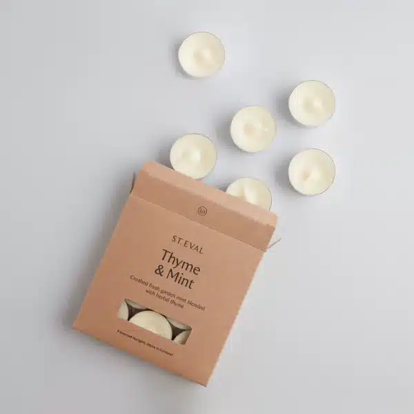 St Eval Thyme & Mint Scented Tealights